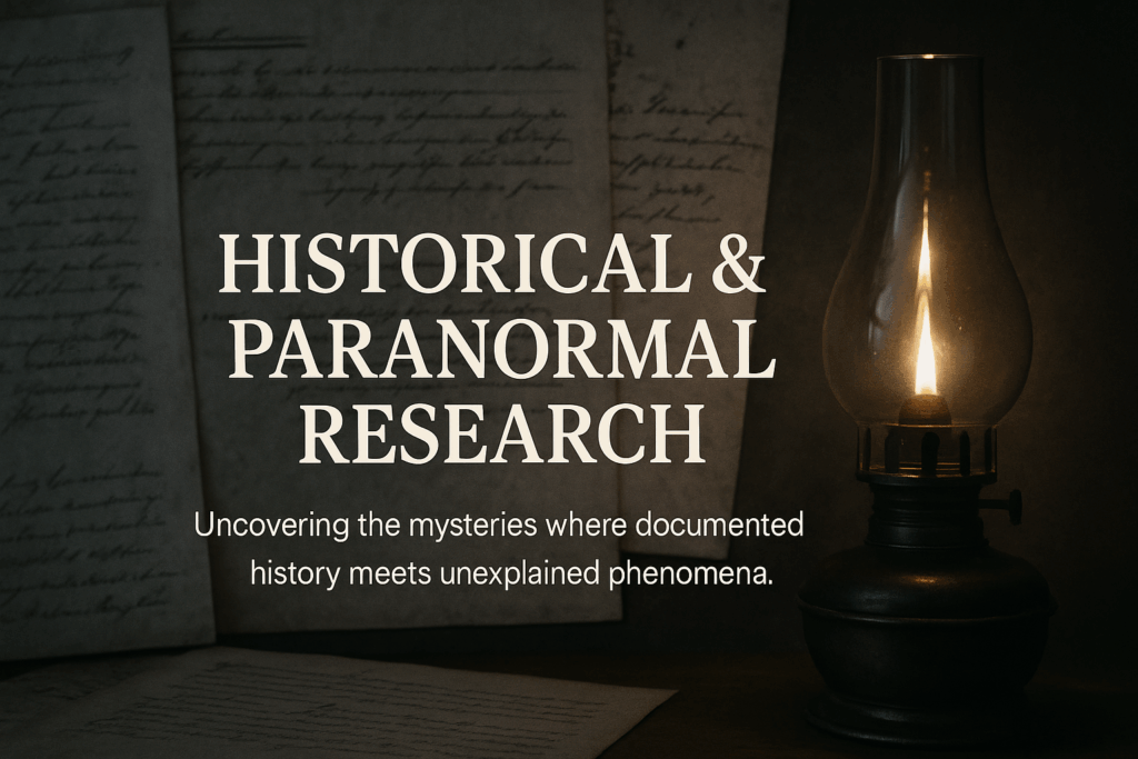 picture of lantern for historical and paranormal research