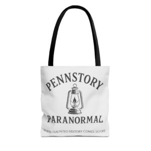 Paranormal Tote Bag - Haunted History Gear for Ghost Hunters